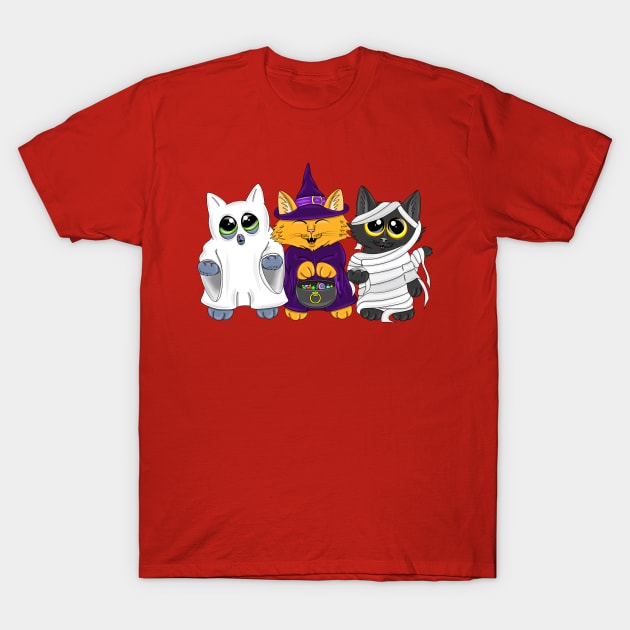 Trick or Treat T-Shirt by MelanieJeyakkumar